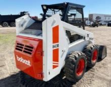 bobcat 843b skid steer tires|bobcat 843 isuzu engine specs.